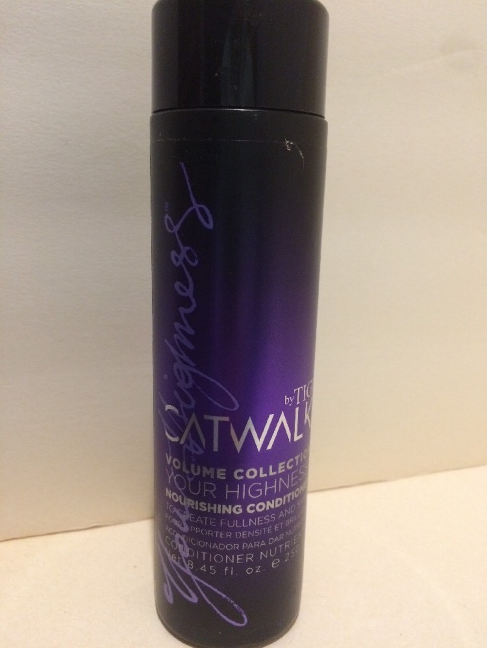 NEW TIGI CATWALK YOUR HIGHNESS VOLUME NOURISH CONDITIONER 8.45 Oz